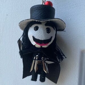 Guy Fawkes anonymous stringdoll keychain